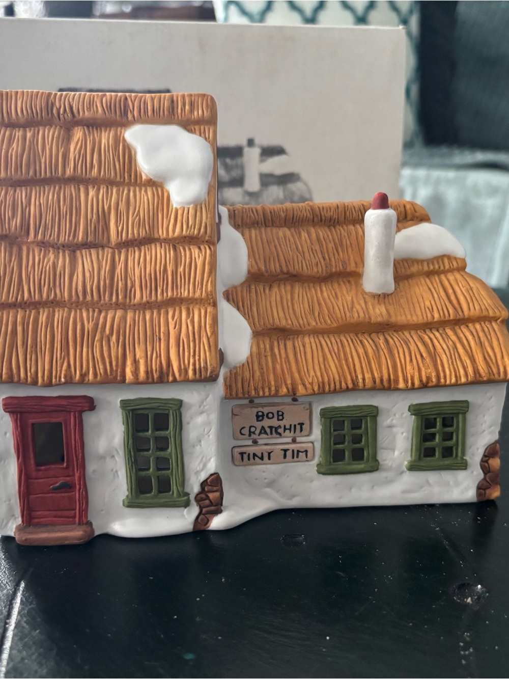 Department 56 Dickens Village Series - ‘The Cottage of Bob Cratchit & Tiny Tim’